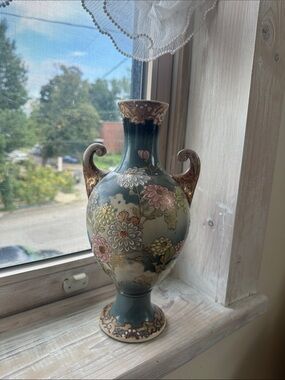 Vintage Floral Vase